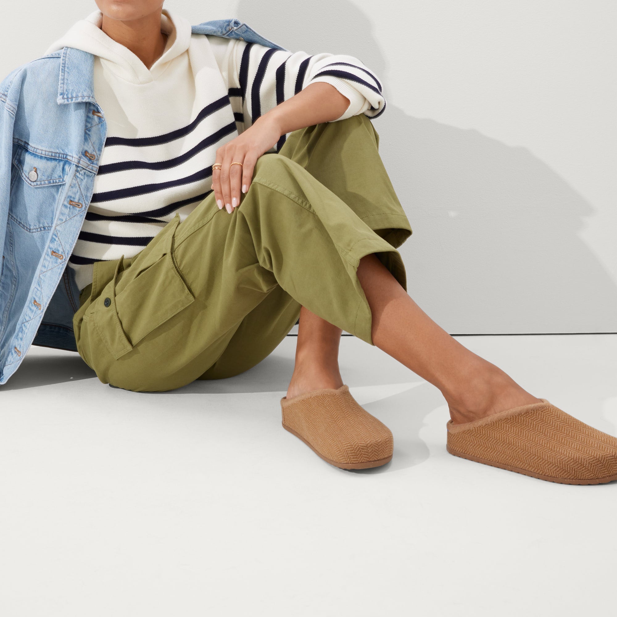  The Casual Clog - Teak Herringbone、mySite、preschool7hills