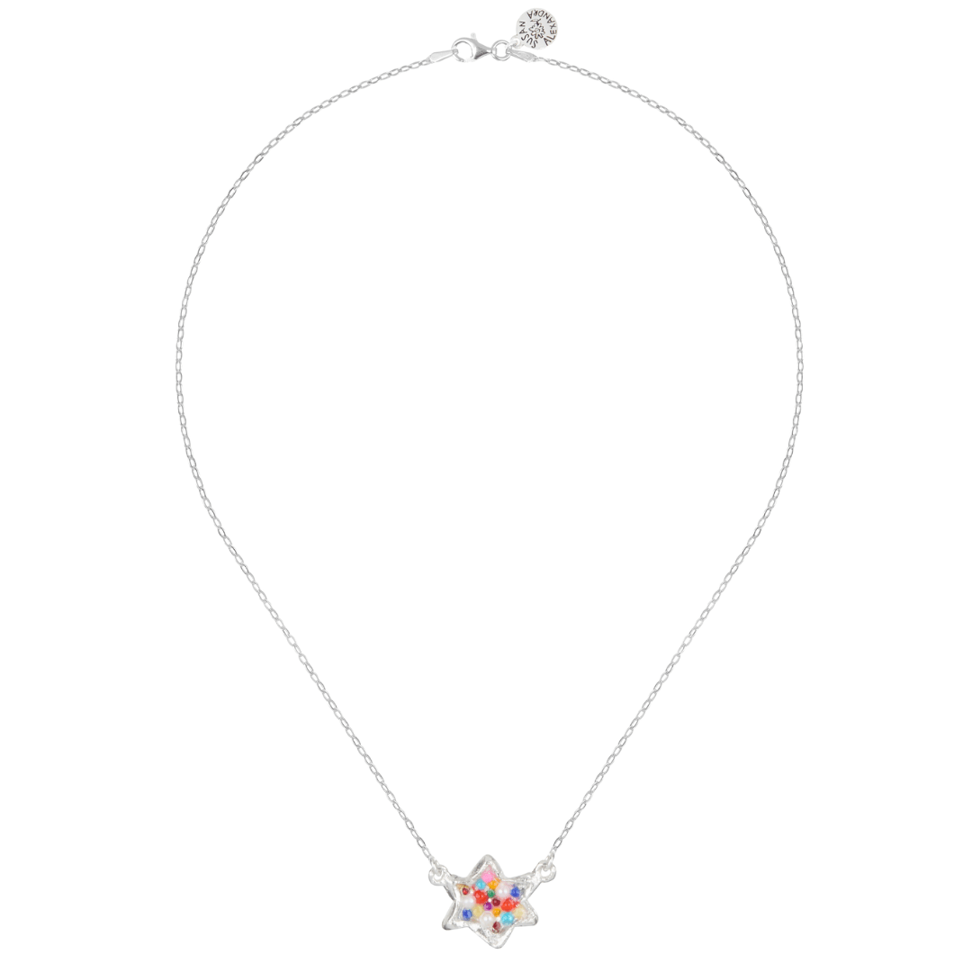 Stardust Memory Necklace by Susan Alexandra - Sterling Silver、mySite、topwebapps