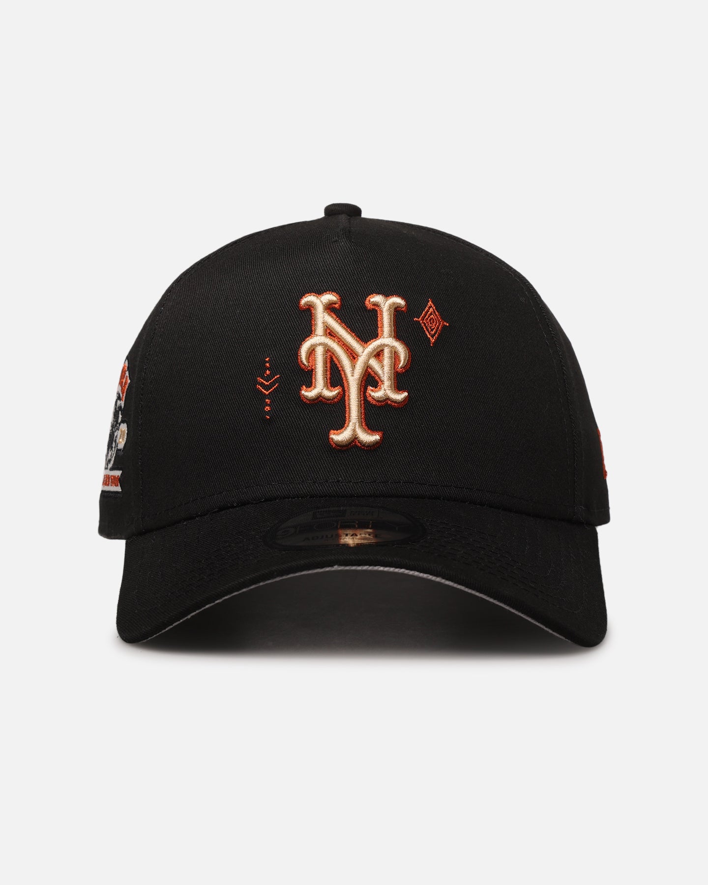 New Era New York Mets 'Sunset Trails 2.0' 9FORTY A-Frame Snapback Black、mySite、zt4zffjzw