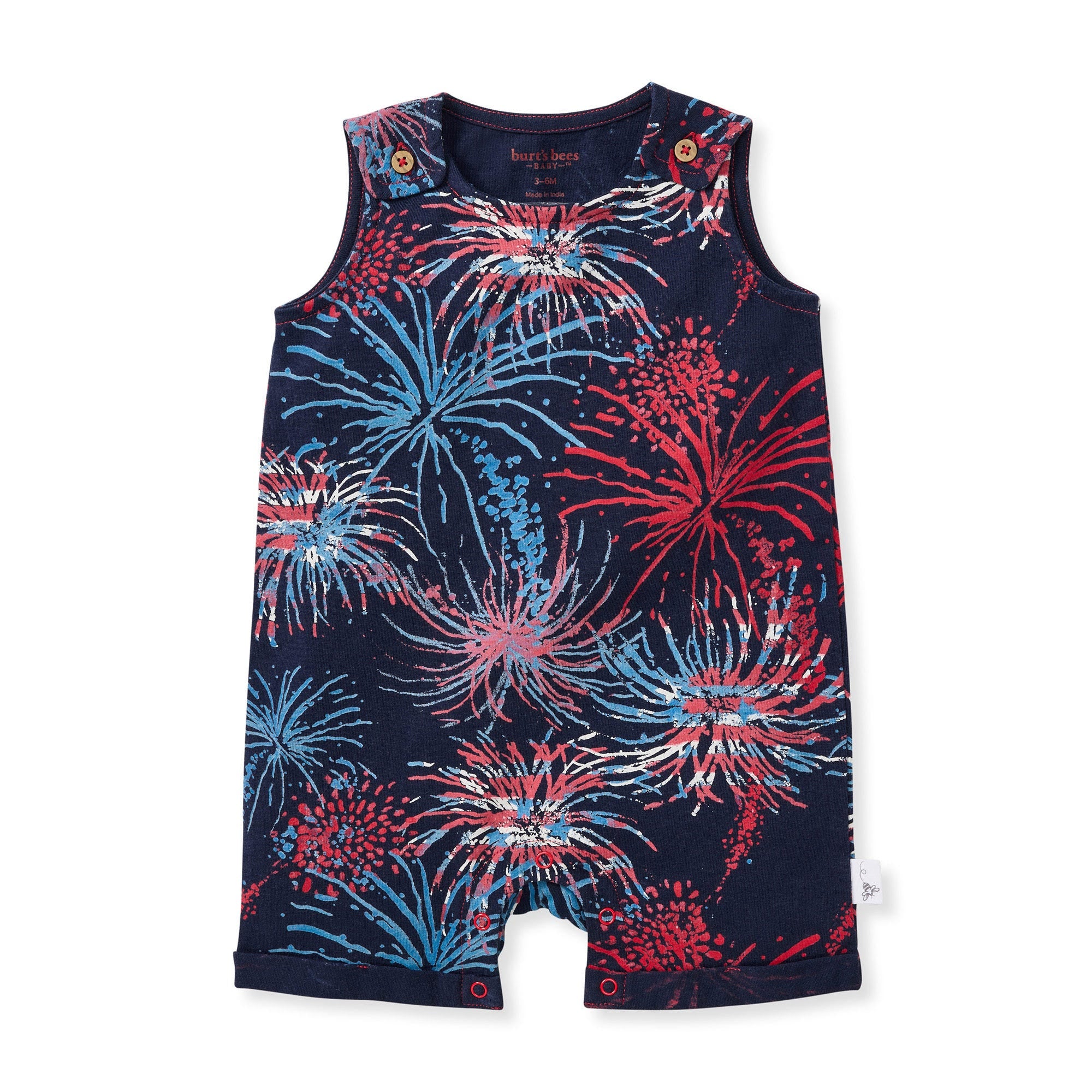 Celebrate America Organic Baby Boy Romper、mySite、g9winljtr