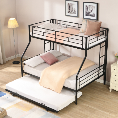 METAL BUNK BED SILVER、、casual