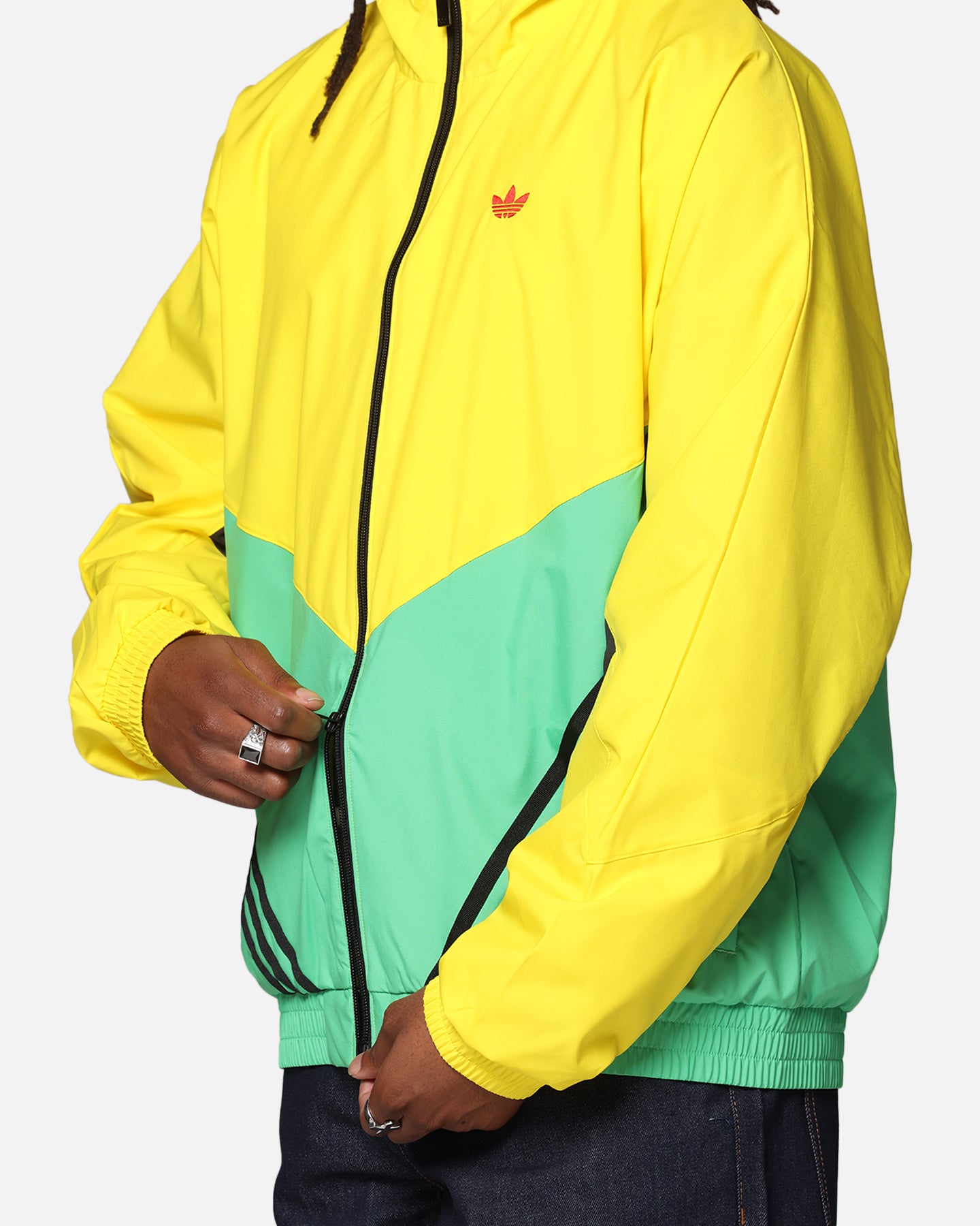 Adidas Originals Track Top Jacket Green/Yellow、mySite、zt4zffjzw
