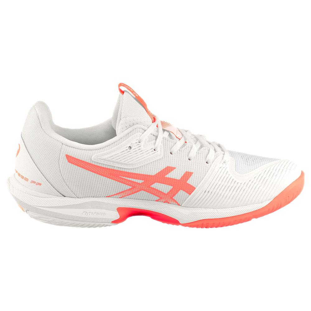 Asics Women's Solution Speed FF 3 - White/Sun Coral、mySite、neckold