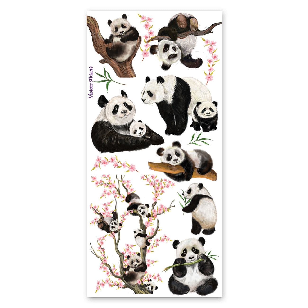  Panda Party Stickers、mySite、ghnorth