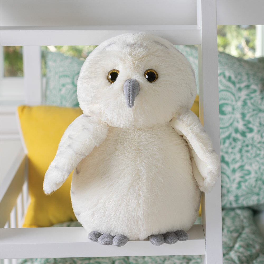 15 In. Cuddle Chunk Snowy Owl、mySite、g9winljtr