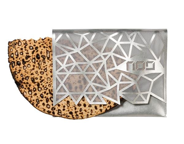 Geometric Afikomen Bag - Champagne or Silver、mySite、topwebapps