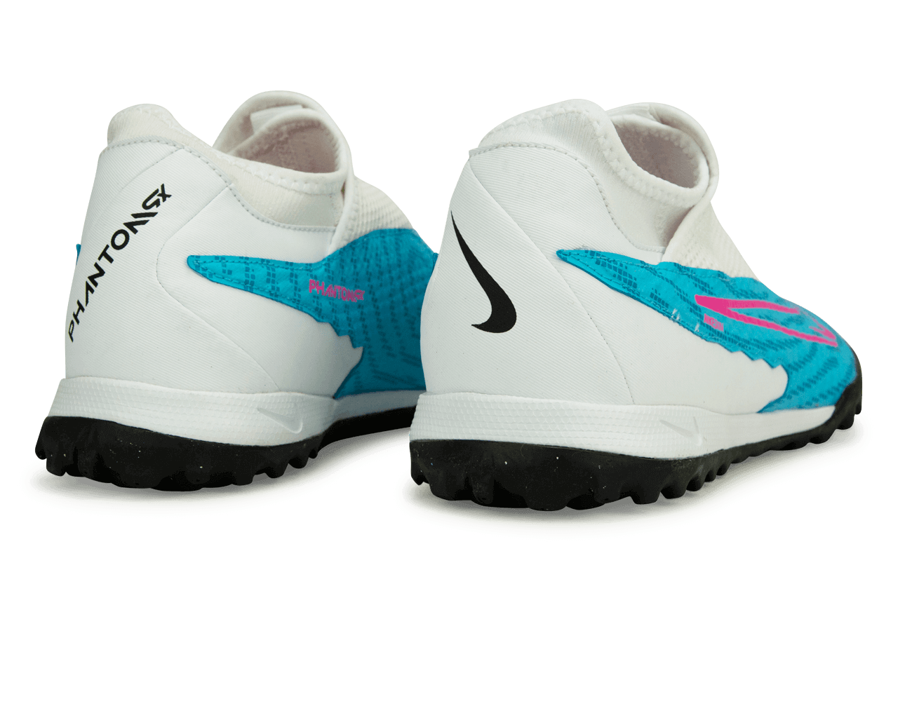 Nike Men's Phantom GX Academy DF TF Baltic Blue/Pink Blast、mySite、noshort