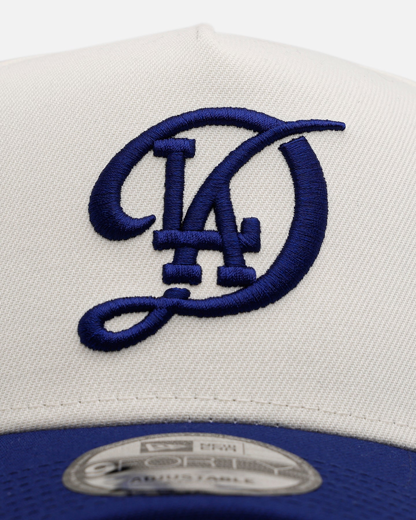 New Era Los Angeles Dodgers 'Team Color Visor' 9FORTY A-Frame Snapback Chrome/Official Team Color、mySite、zt4zffjzw