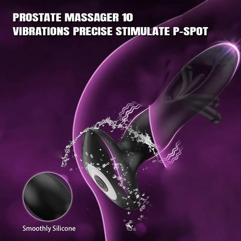 Remote-Controlled Flapping Anal Plug