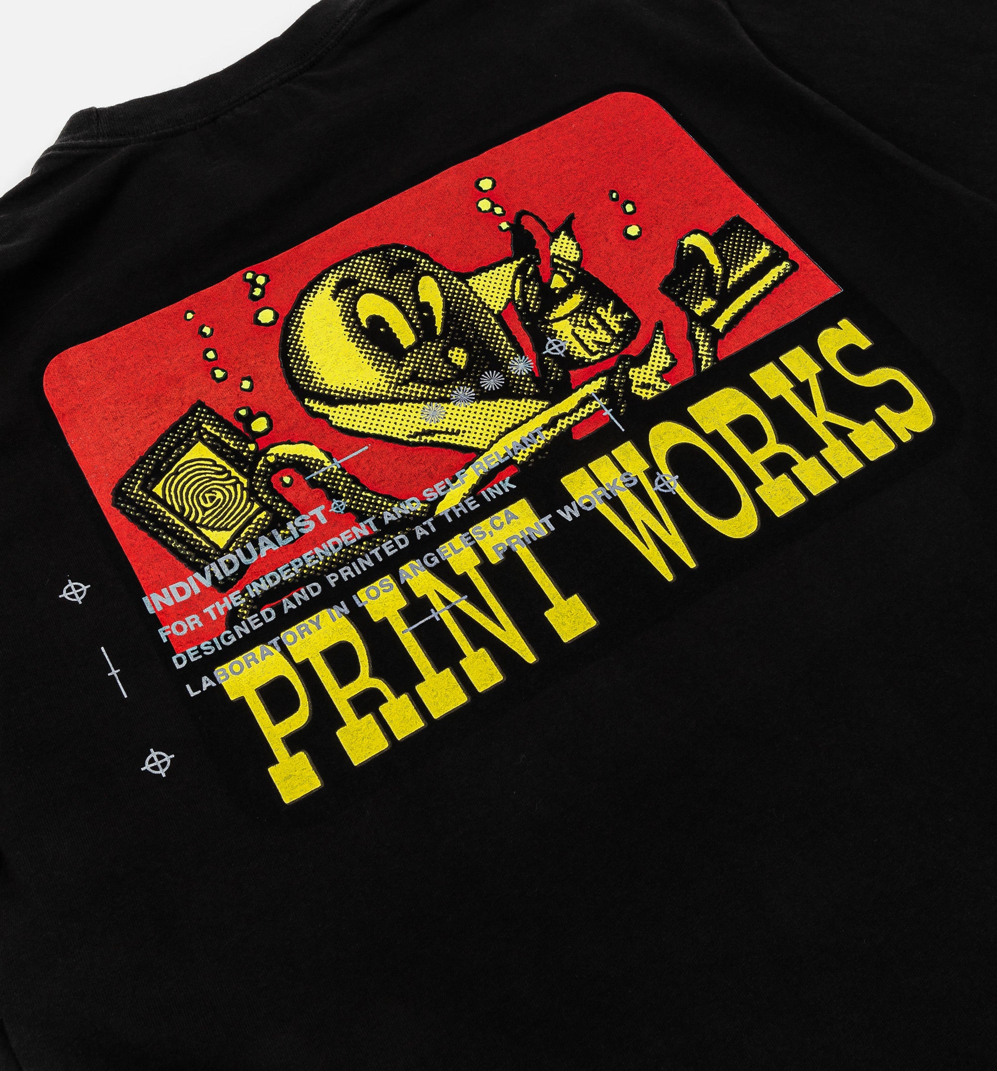 The Works Logo Mens Short Sleeve Shirt - Black、mySite、dreamappss