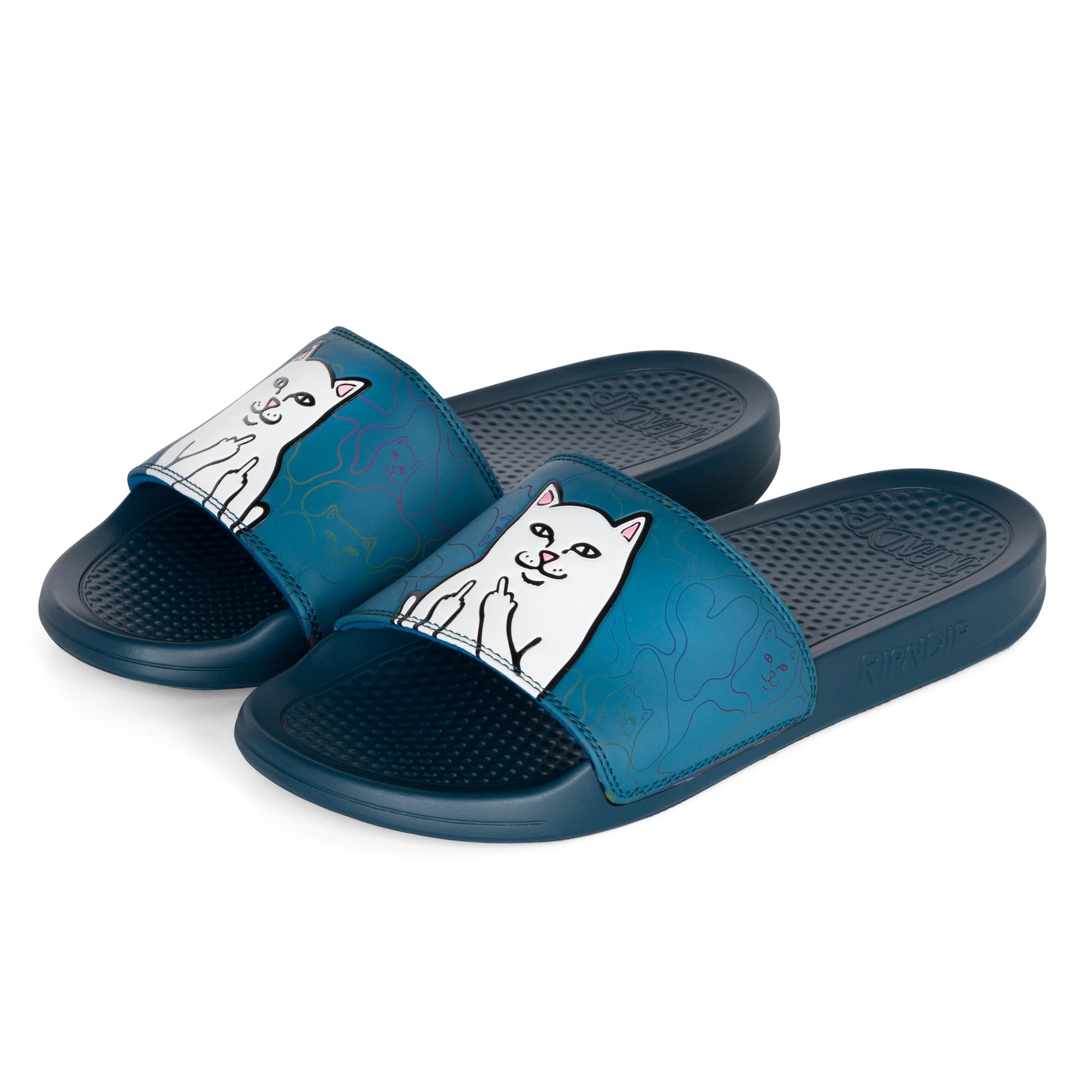  Lord Nermal Camo Slides (Navy)、mySite、merchandisen