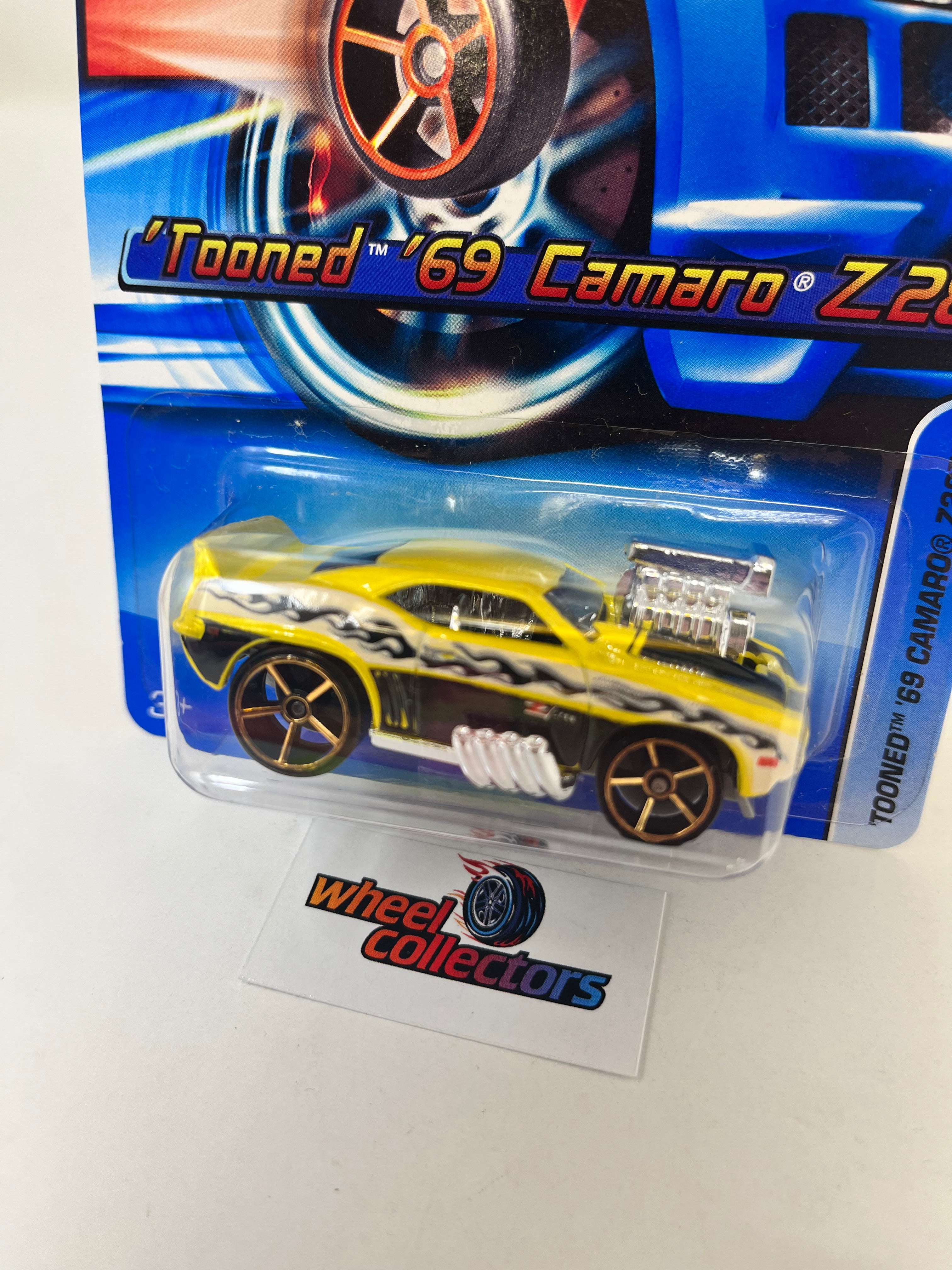 Tooned '69 Camaro Z28 #124 * 2006 Hot Wheels * Faster Than Ever、mySite、hgirdovlk