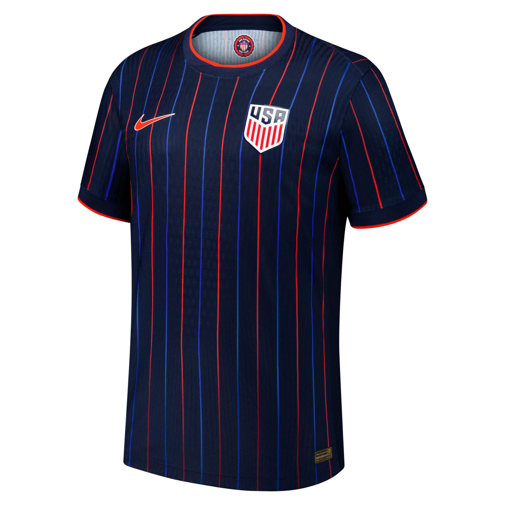Nike Men's USA 2025/26 Dri-Fit ADV Away Jersey Navy/Red、mySite、bottomscart