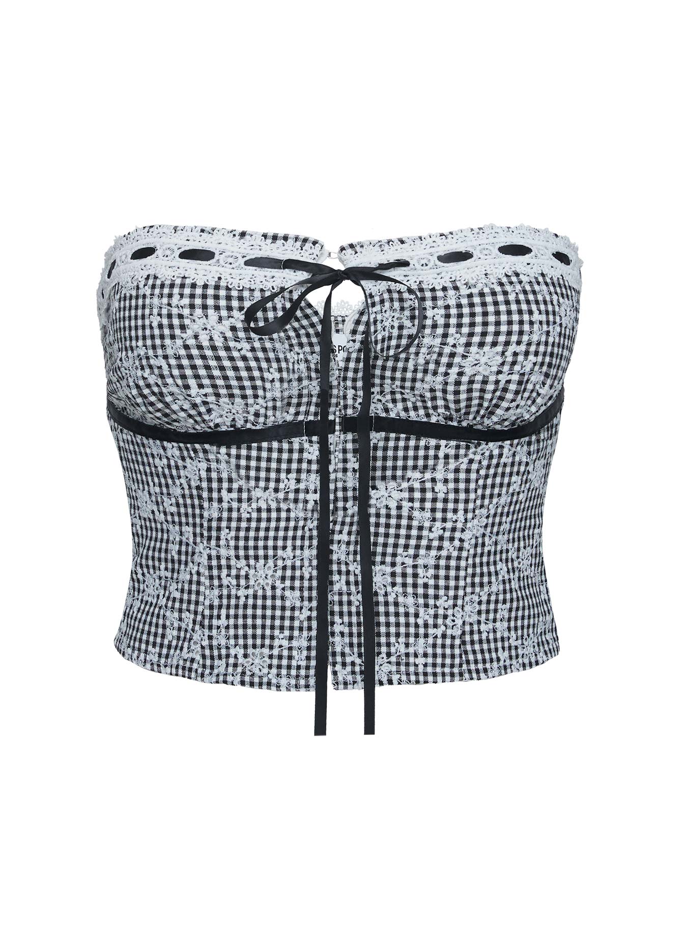 Dill Strapless Top Black、mySite、solidvoid