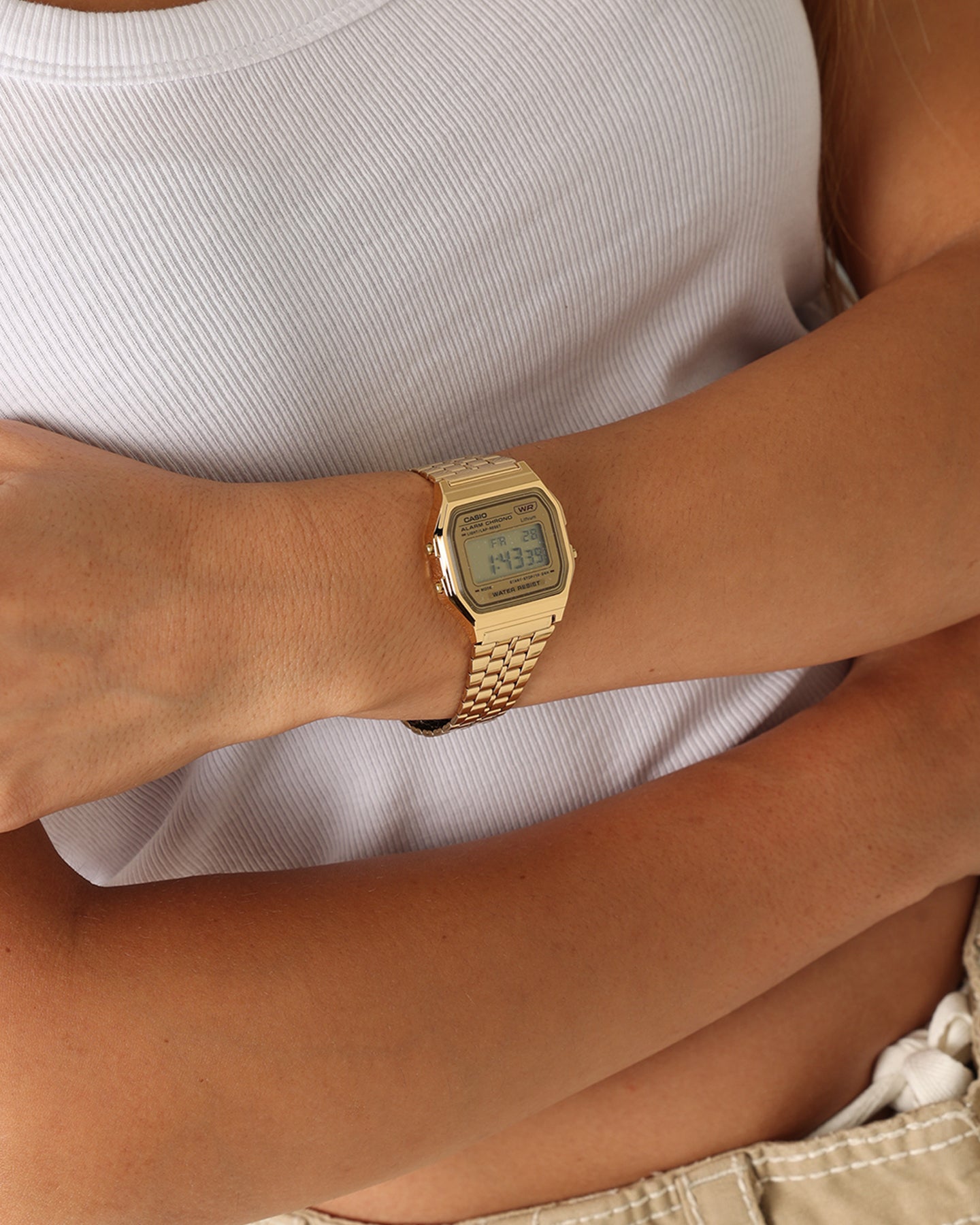 Casio A158WETG-9A Gold、mySite、zt4zffjzw