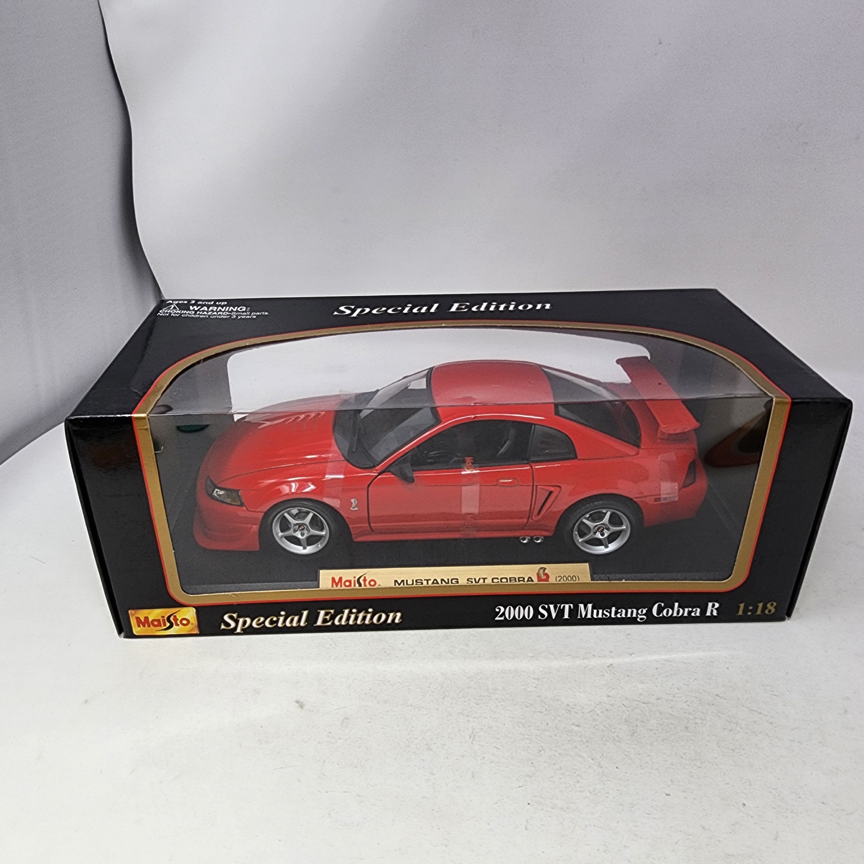 2000 SVT Mustang Cobra R * Maisto Special Edition 1/18 Scale、mySite、hgirdovlk