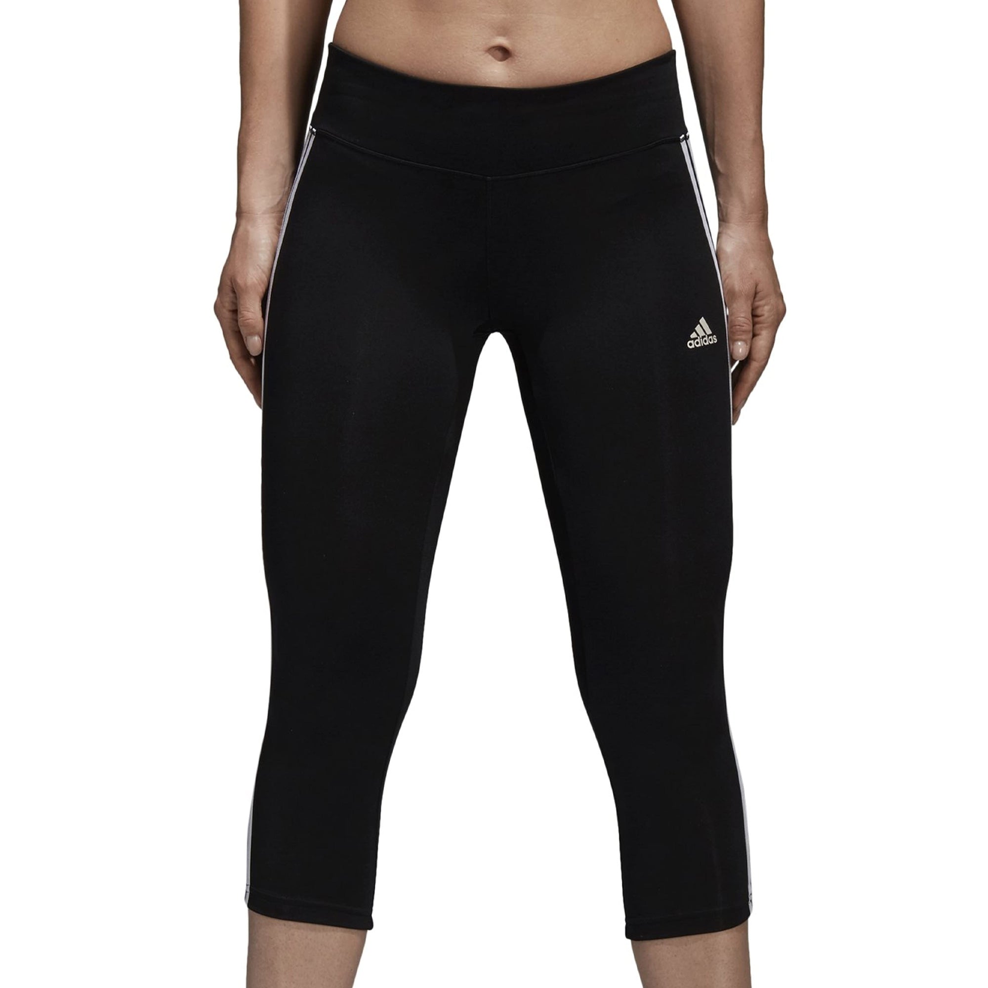 adidas Women's Designed 2 Move 3/4 Tights Black/White、mySite、noshort