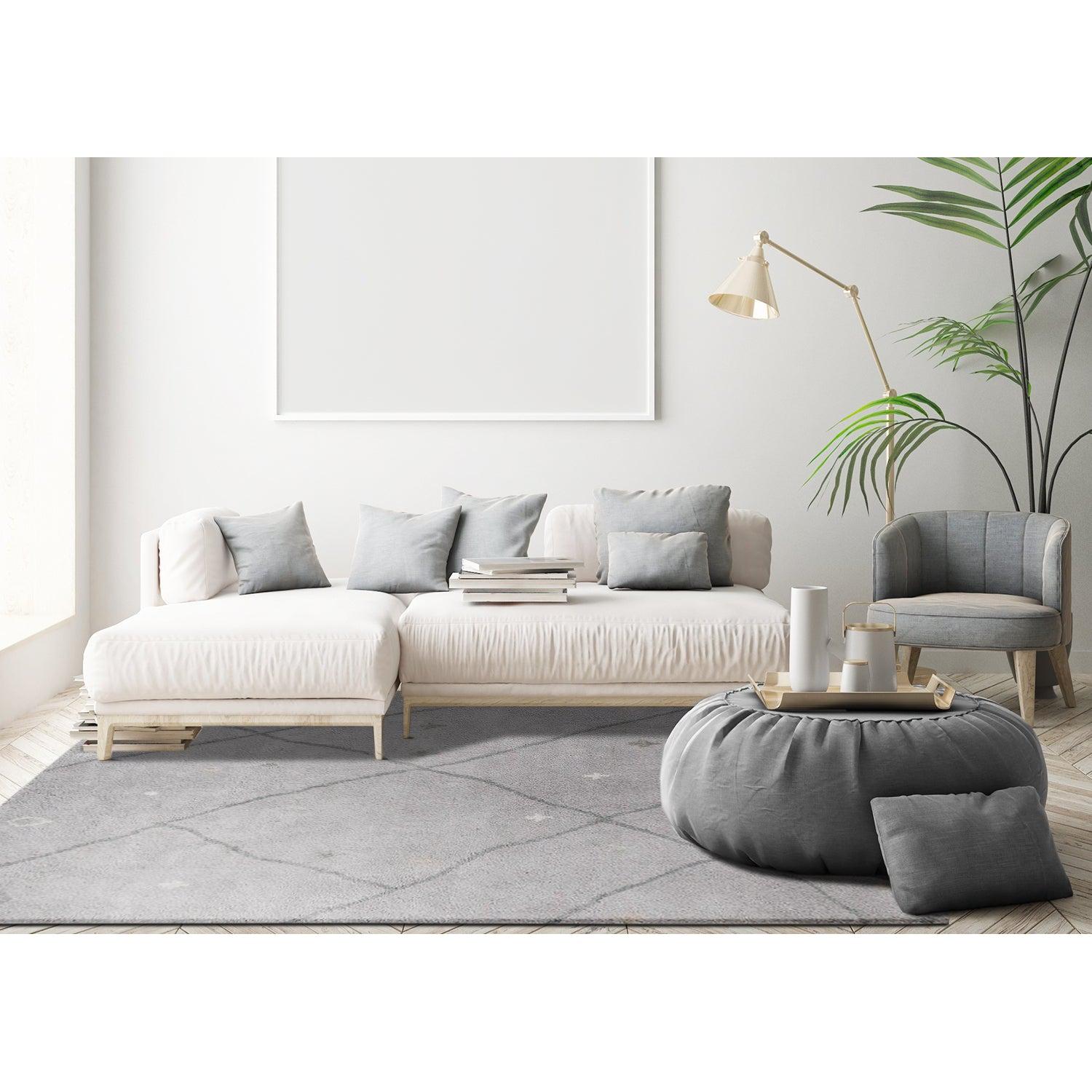 Arianna Grey Wool Handknotted Area Rug、mySite、gigharbornorthrealestate