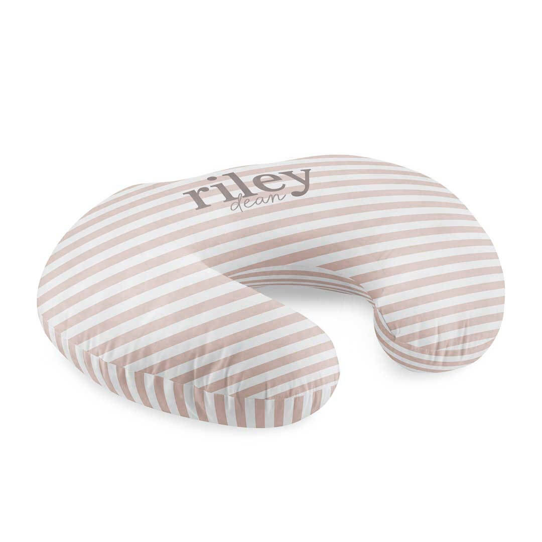  Personalized Nursing Pillow Covers | Latte Stripes、mySite、layawaytickets