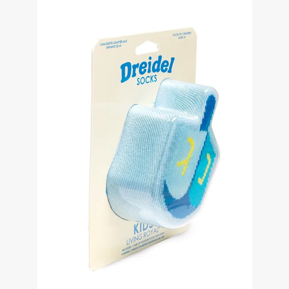3D Packaged Dreidel Youth Crew Socks、mySite、topwebapps