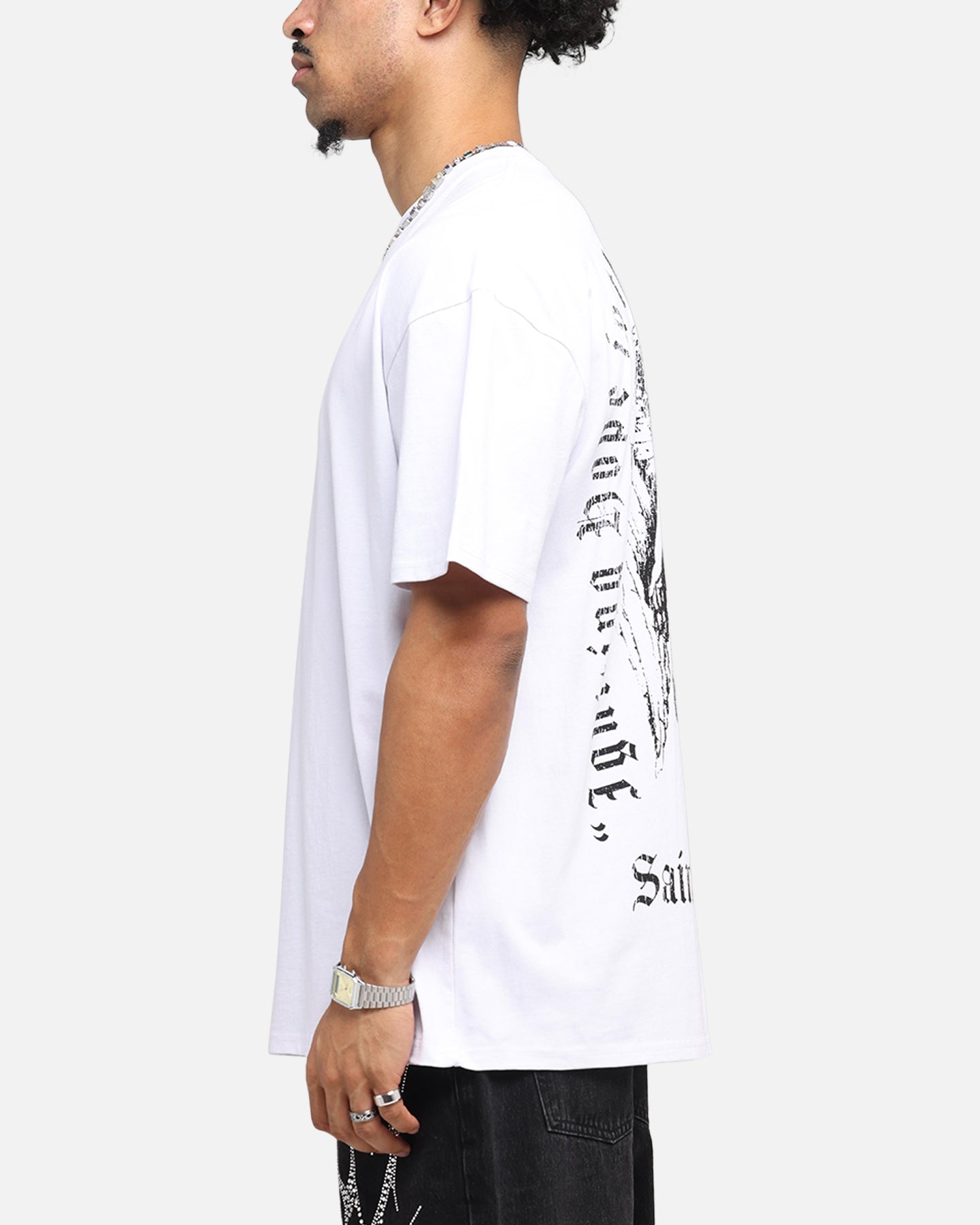 Saint Morta Weiry Hearts Boxy T-Shirt White、mySite、zt4zffjzw