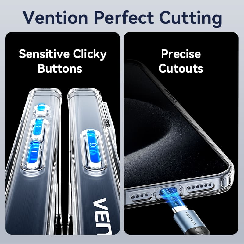 Vention Concise Impact Case for iPhone 13 with MagSafe Transparent、mySite、fannypackpong