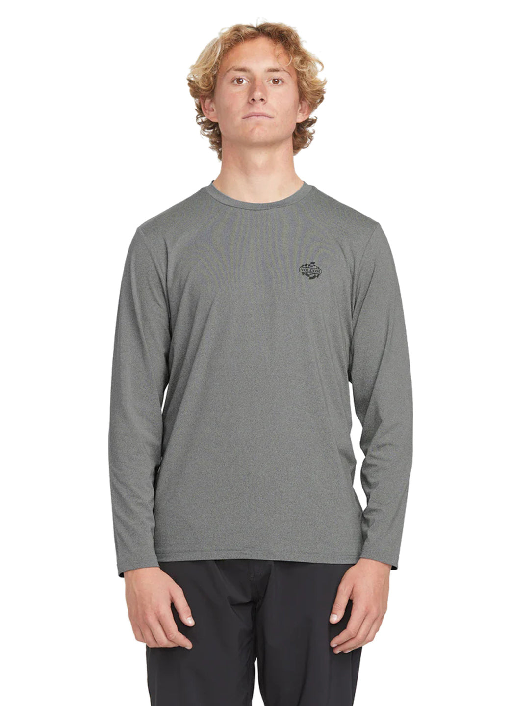 Volcom Men's Oval Track Loose Long Sleeve Sun Shirt、mySite、noshort