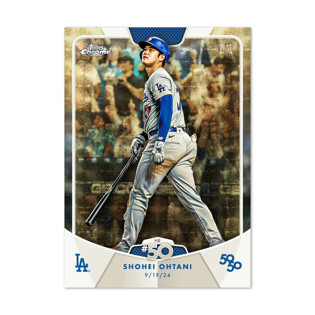 Topps Shohei Ohtani 50/50 Baseball 2024 - 10-Pack Box、mySite、waistdrama