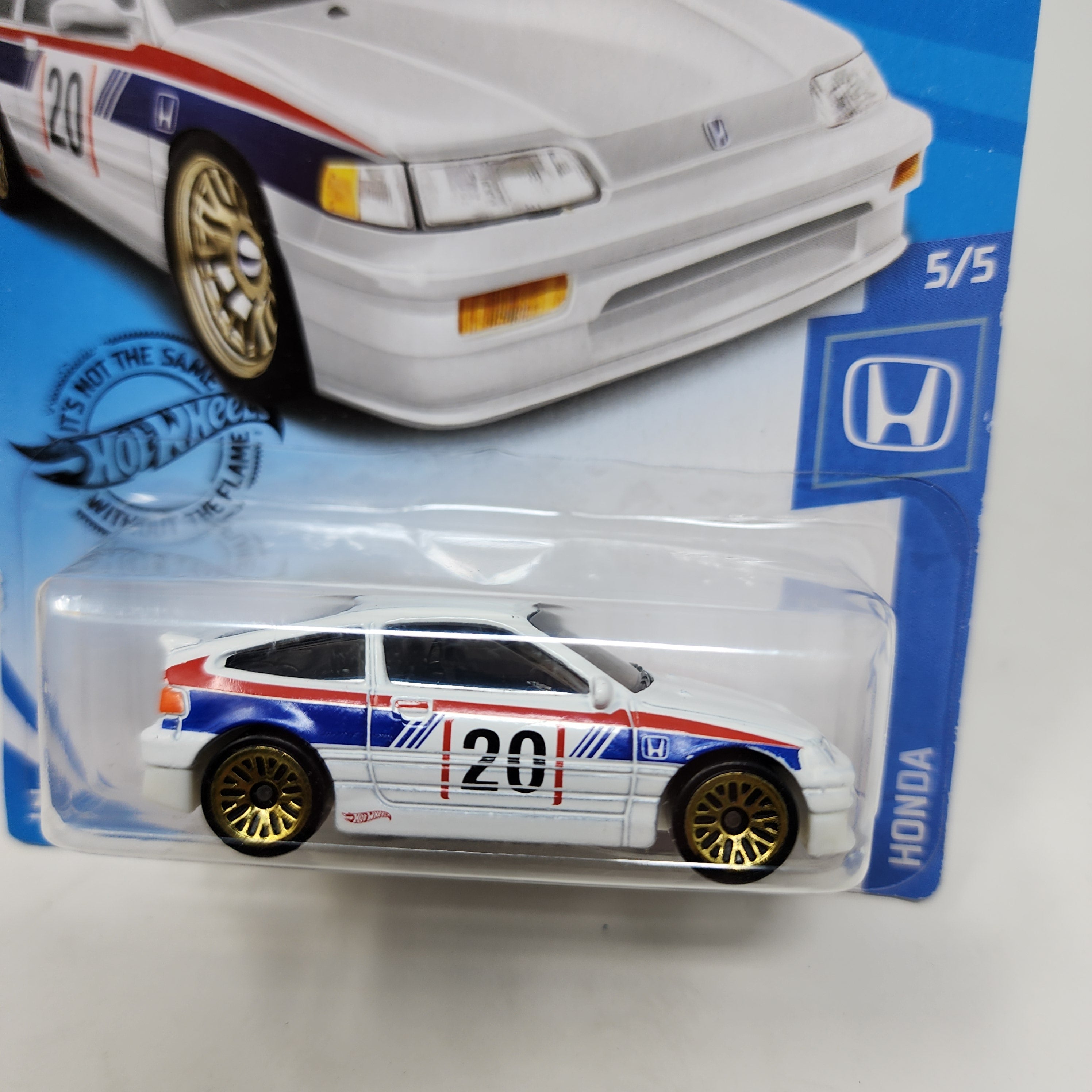 '88 Honda Cr-X #123 * White * 2020 Hot Wheels Basic、mySite、hgirdovlk