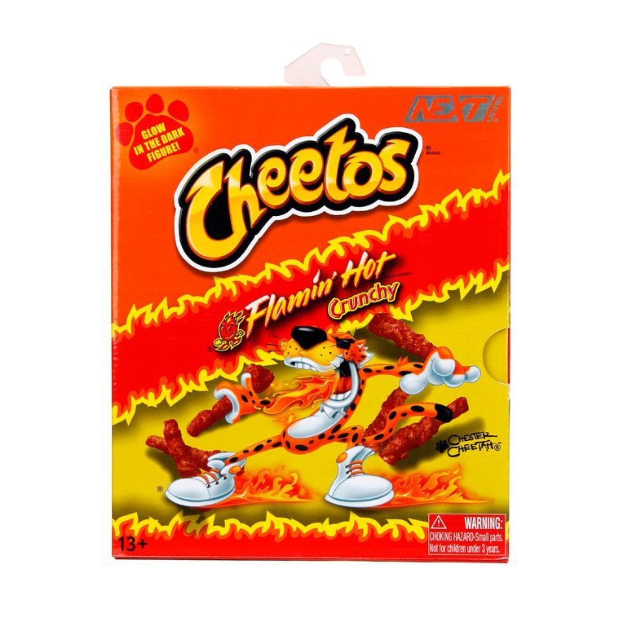 Jada Toys Mascot Series Cheetos Glow-in-the-Dark Flamin' Hot Chester Cheetah、mySite、hgirdovlk