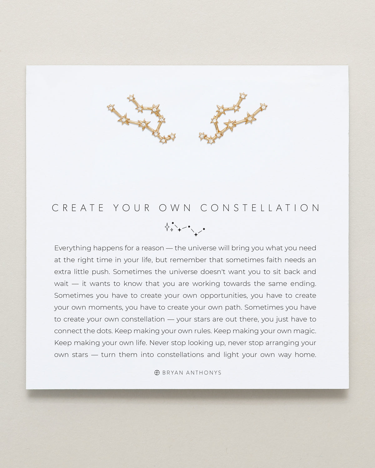 Create Your Own Constellation Earring Climbers、mySite、hinf8tx79
