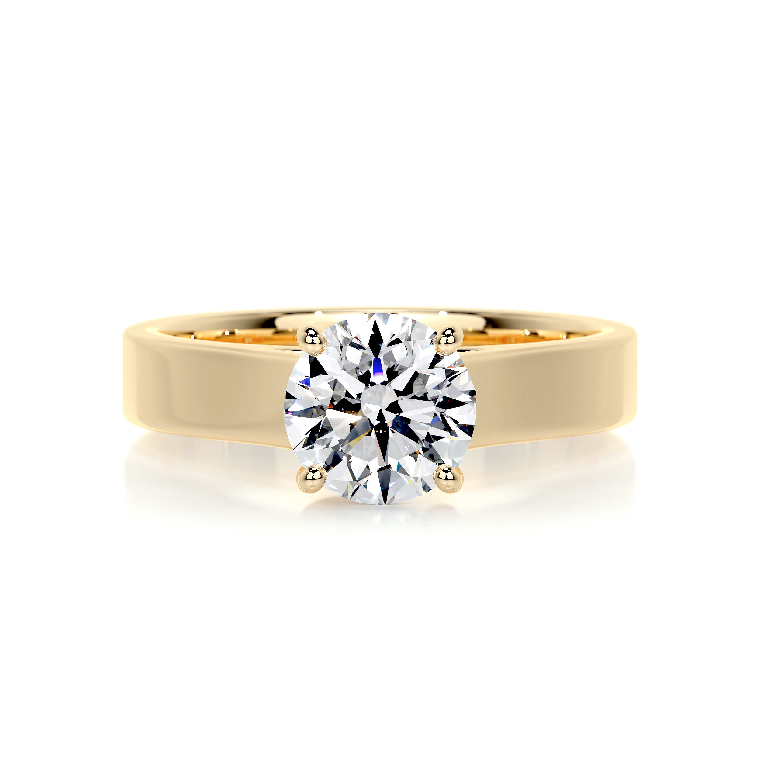 Nola Diamond Engagement Ring -18K Yellow Gold、mySite、hinf8tx79
