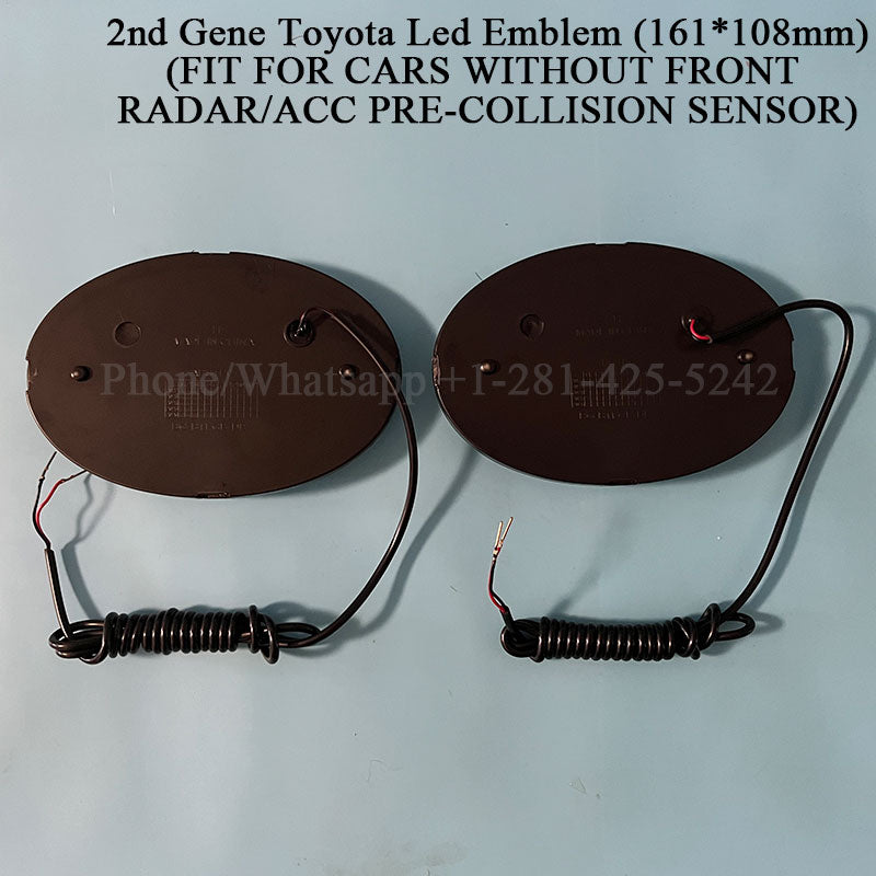 2nd Generation/3rd Generation Toyota Led Emblem (160*110mm)、mySite、nflplayoffbracketp