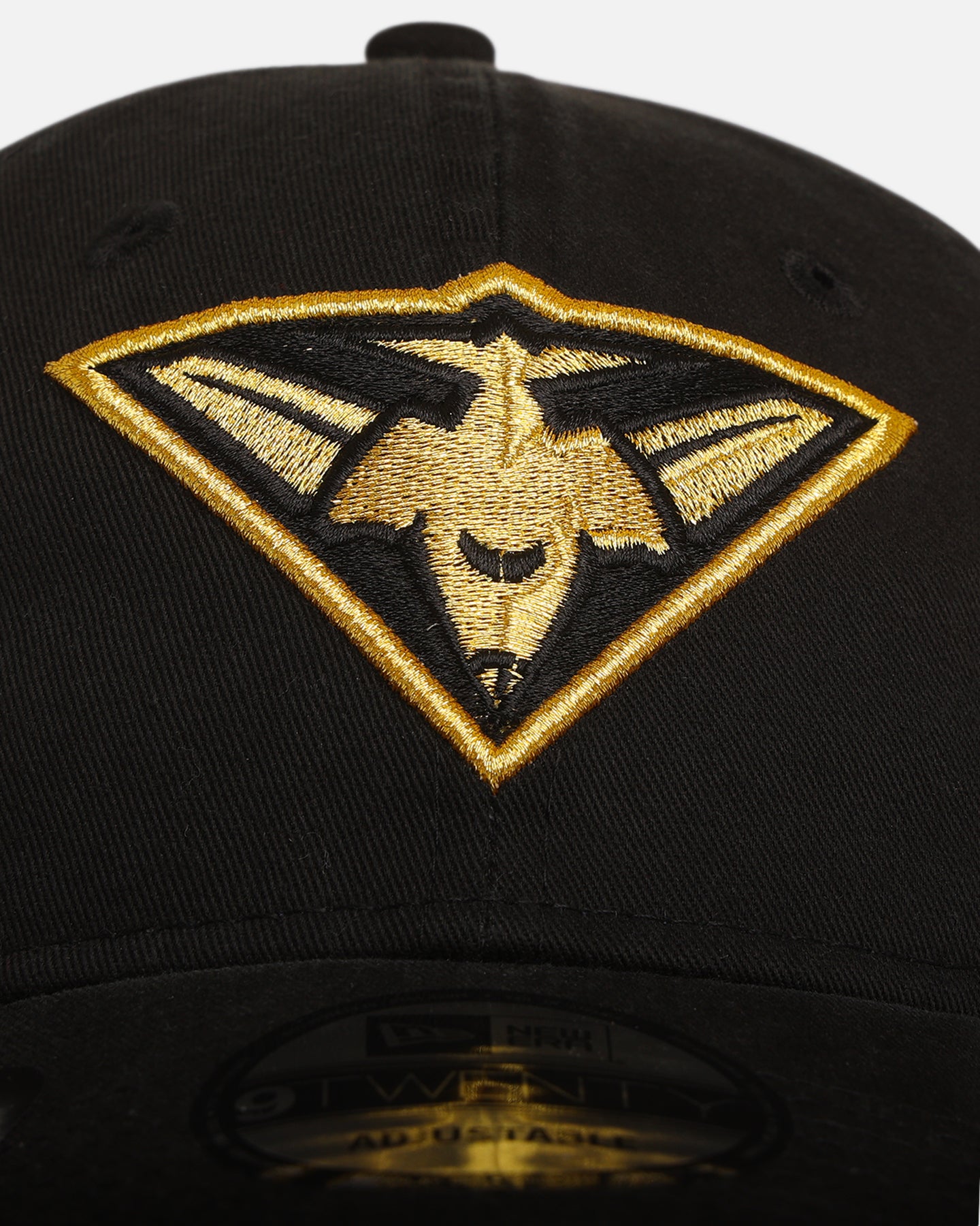 New Era Essendon Bombers 'AFL Black & Gold' 9TWENTY Strapback Black/Gold、mySite、zt4zffjzw