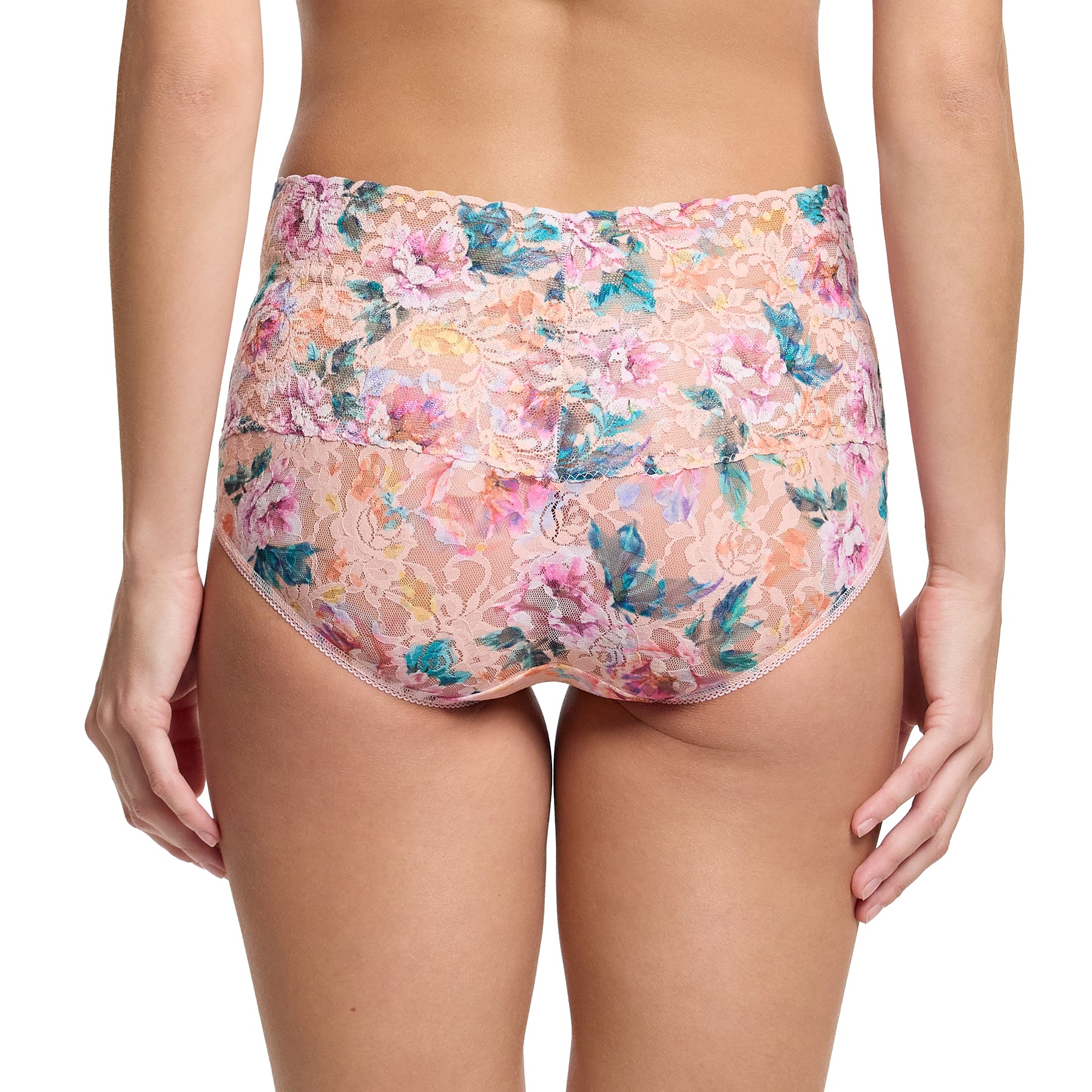  Hanky Panky Printed Lace V-Kini Retro Briefs、mySite、justintrudeaud