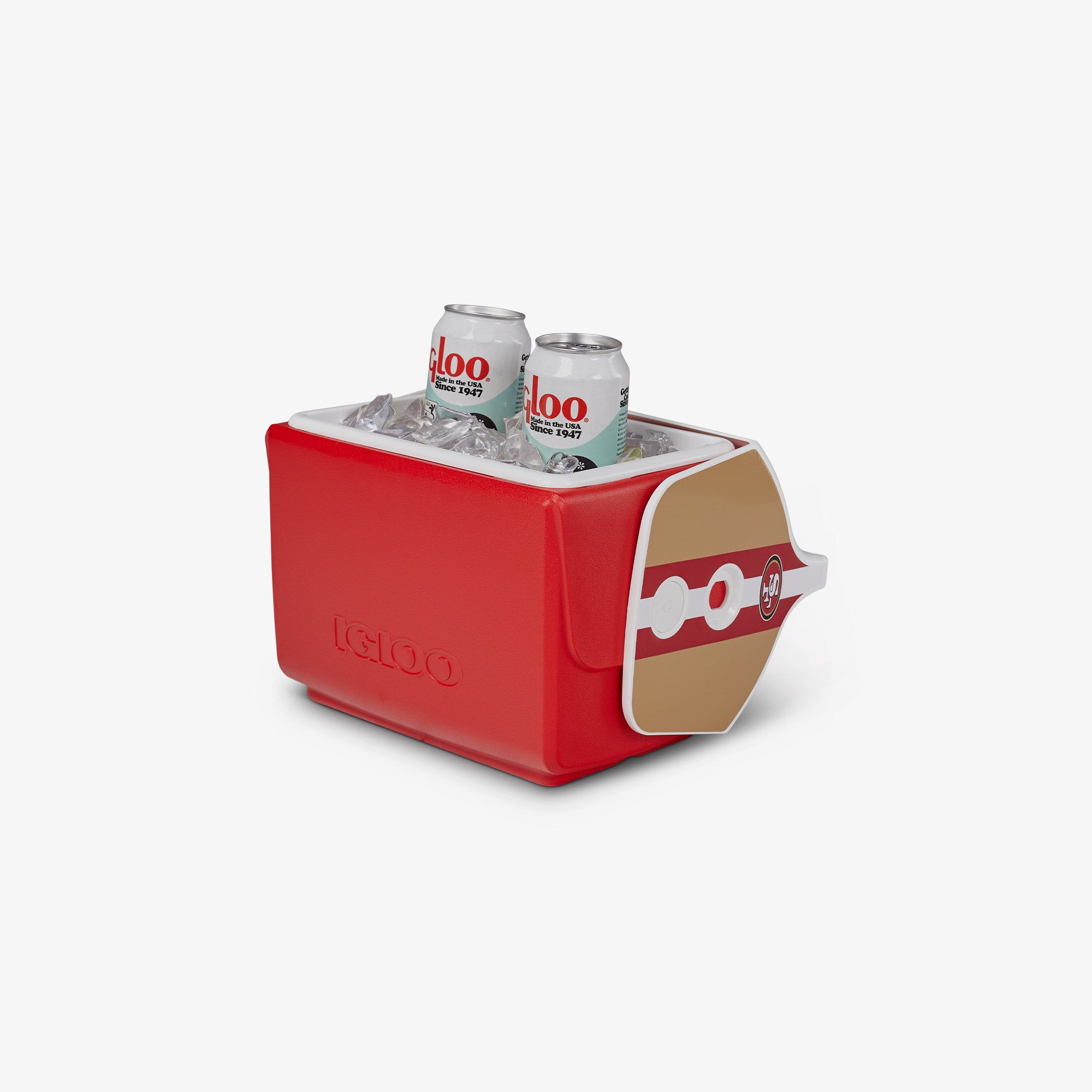 San Francisco 49ers Little Playmate 7 Qt Cooler、mySite、noshort