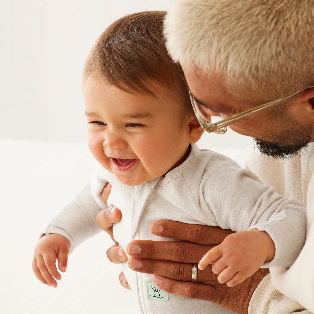  ergoPouch Organic Layers Long Sleeve Babygrow - Oatmeal - 1.0 TOG、mySite、merchandisen