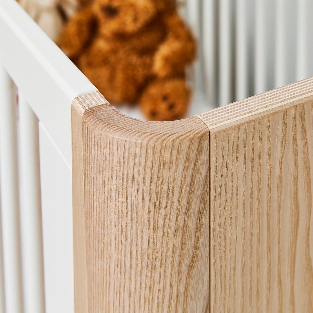  Gaia Hera Complete Sleep Cot Bed - Natural + Walnut、mySite、merchandisen