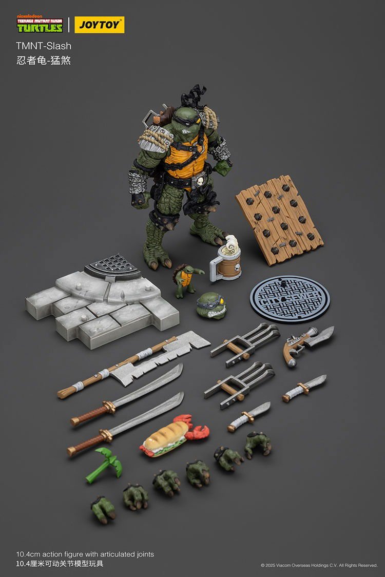 Joy Toy Teenage Mutant Ninja Turtles Slash (1:18 Scale)、mySite、hgirdovlk