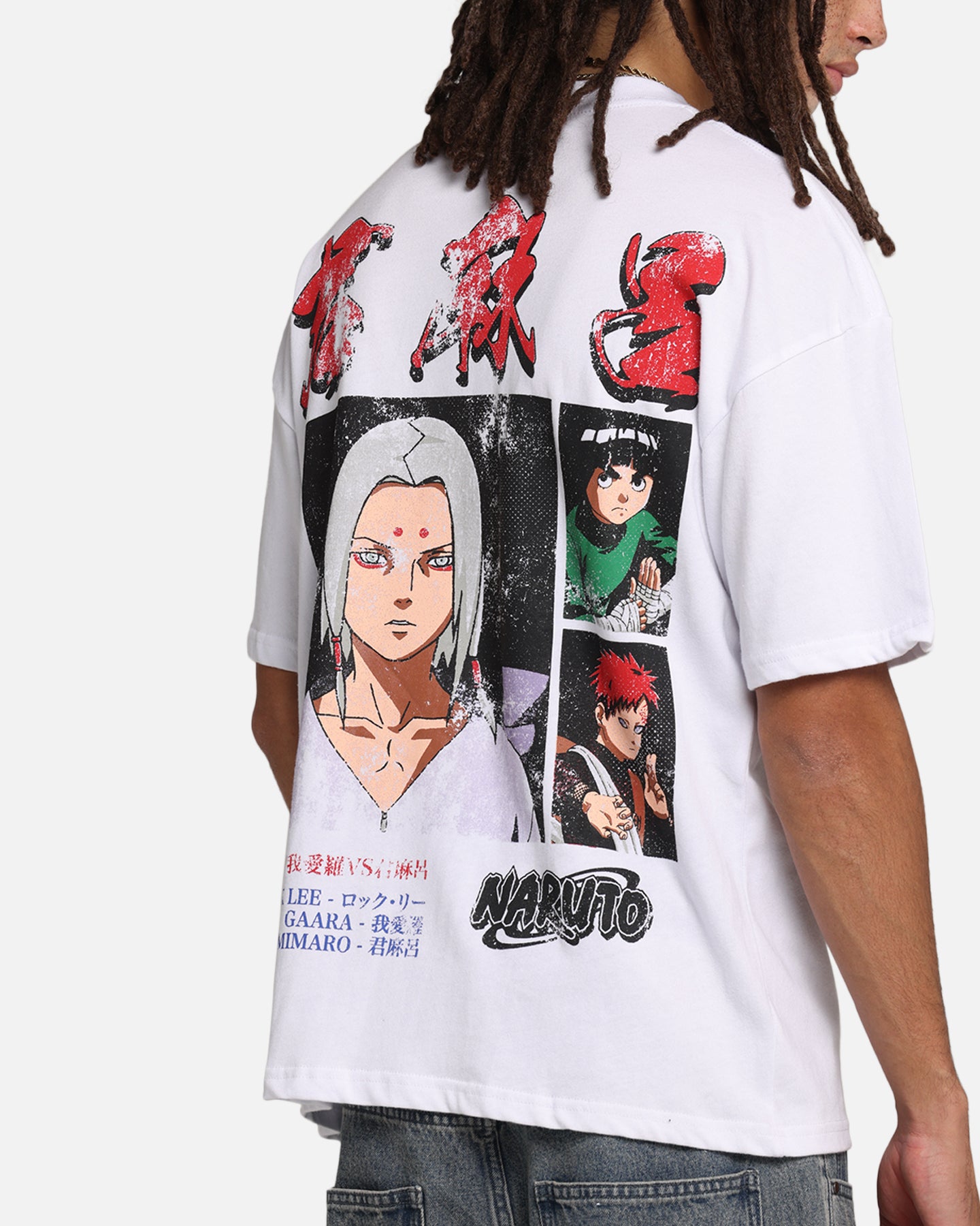73 Studio X Naruto Kimmimaro Vintage T-Shirt White、mySite、zt4zffjzw
