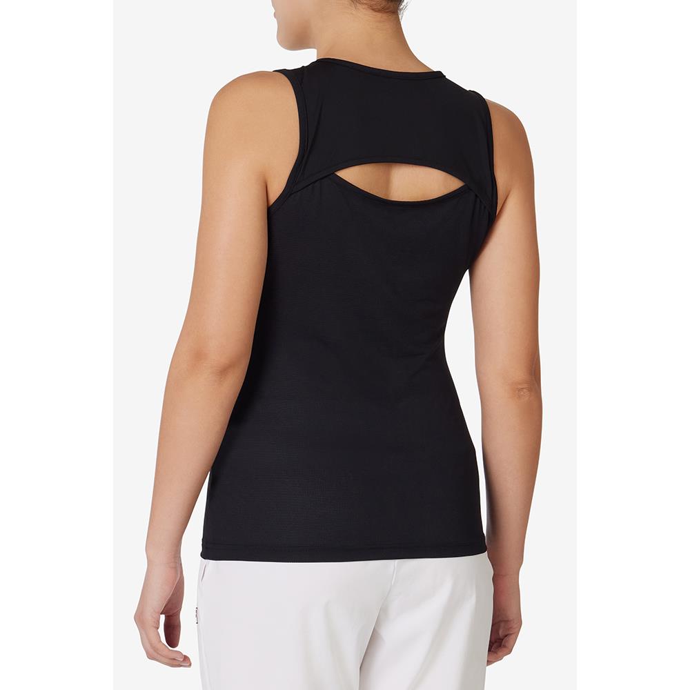 Fila Women's Essentials Full Coverage Tank - Black、mySite、neckold