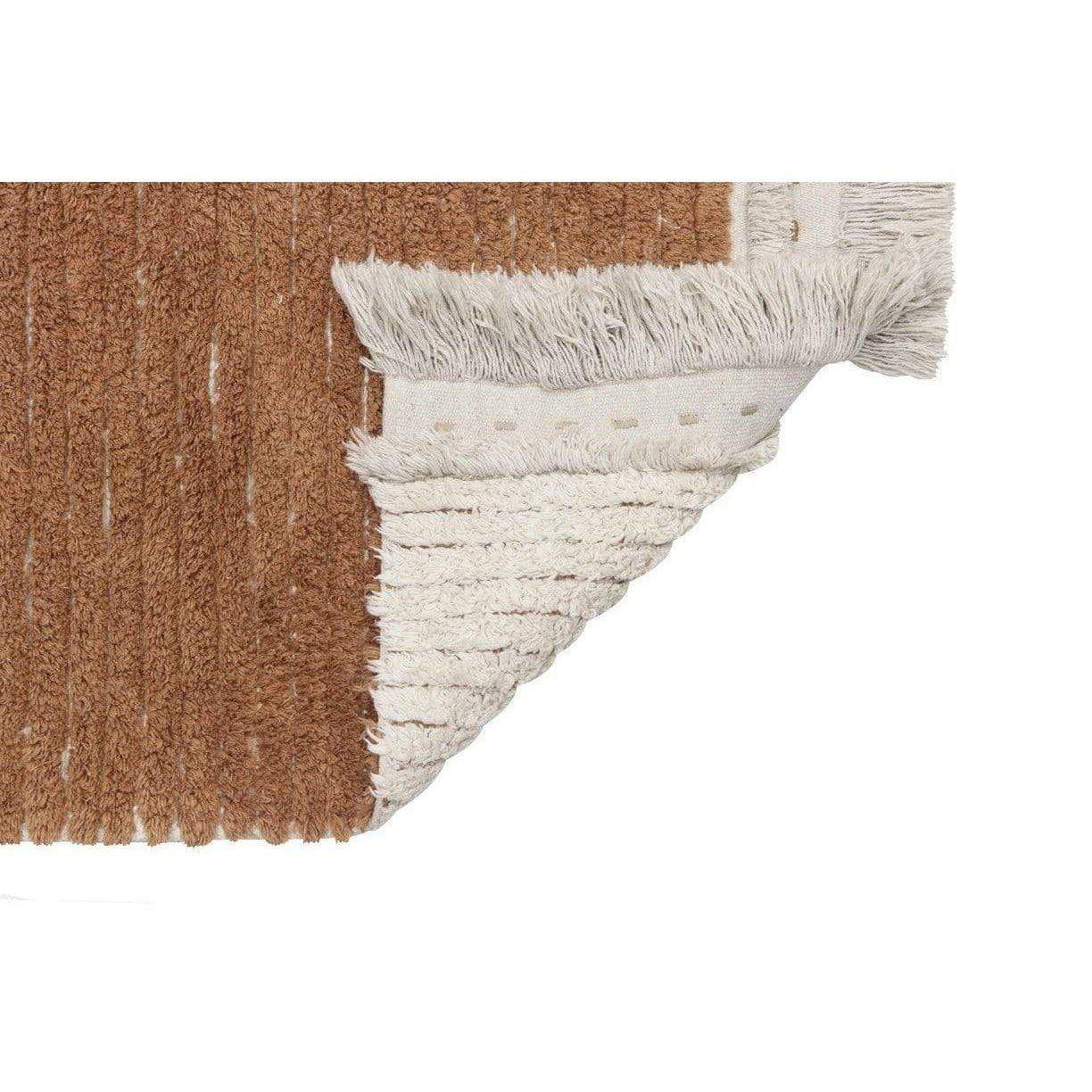 Reversible Duetto Toffee Washable Area Rug、mySite、gigharbornorthrealestate