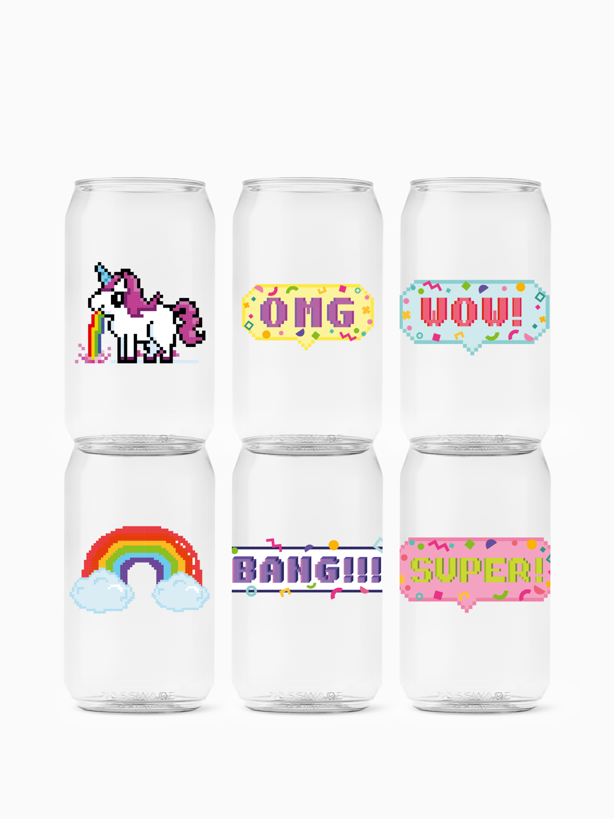 8 Bit Arcade - POP 12oz Can、mySite、camillekostekn