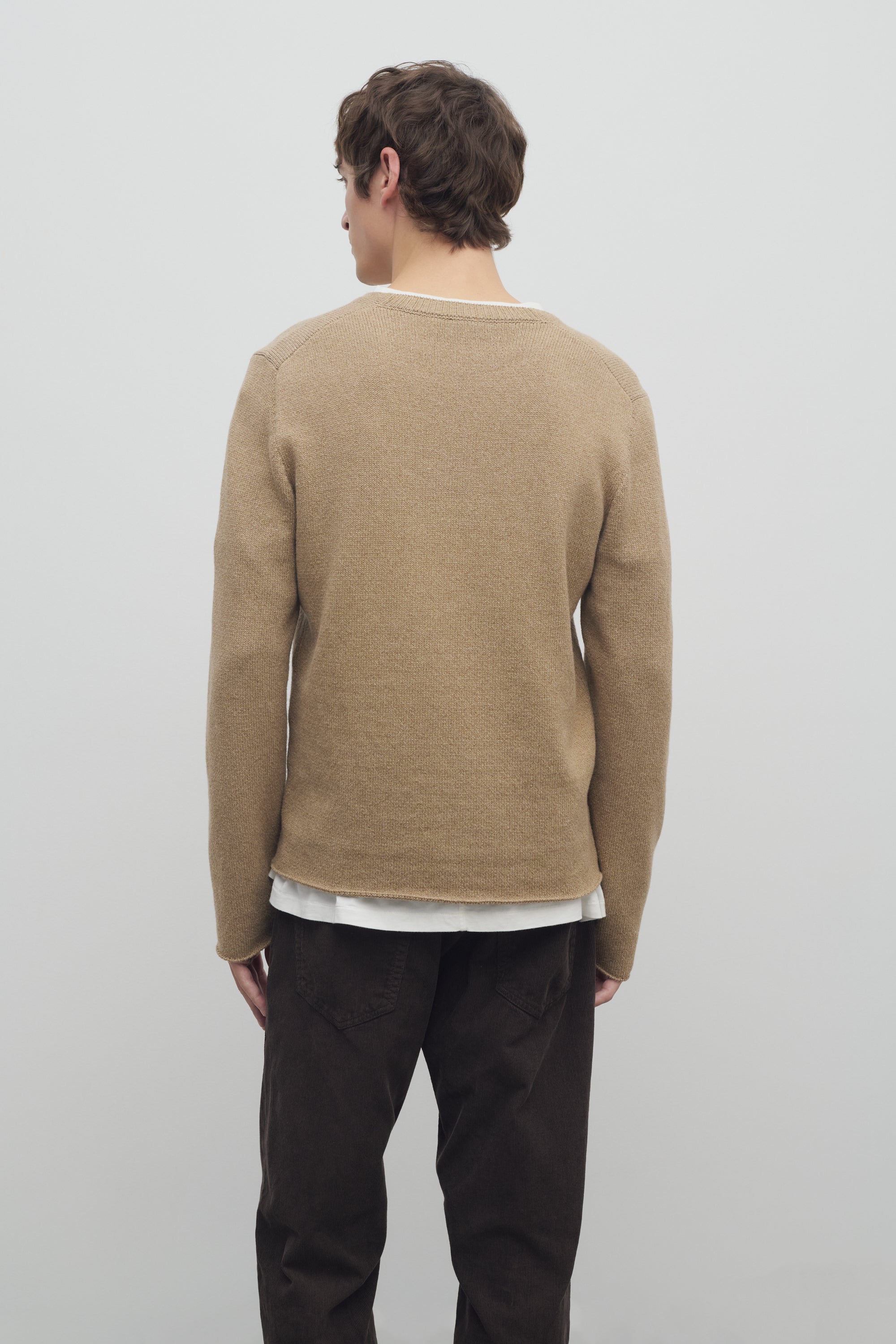 Shai Sweater in Virgin Wool and Cotton、mySite、aoinhome