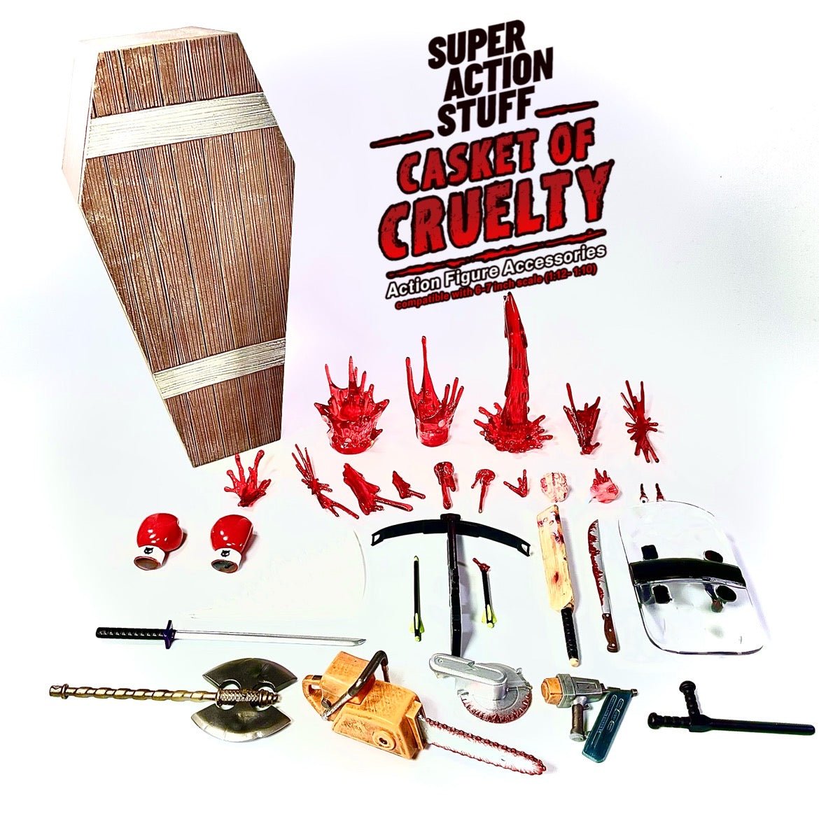 Super Action Stuff Casket of Cruelty Action Figure Accessory Set、mySite、hgirdovlk