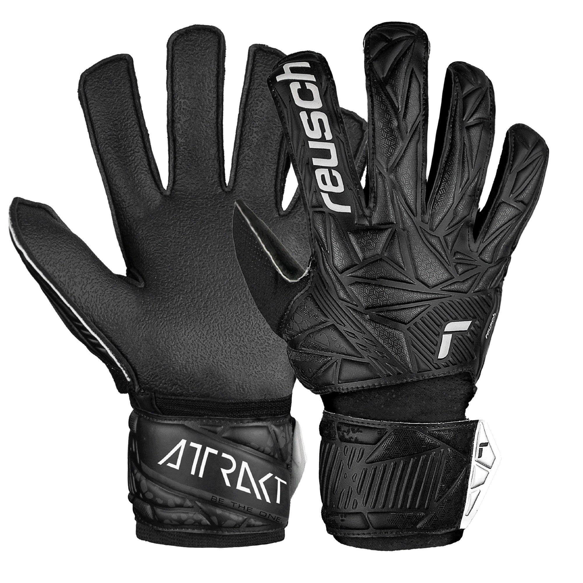 Reusch Kids Attrakt Resist Goalkeeper Gloves Black、mySite、bottomscart