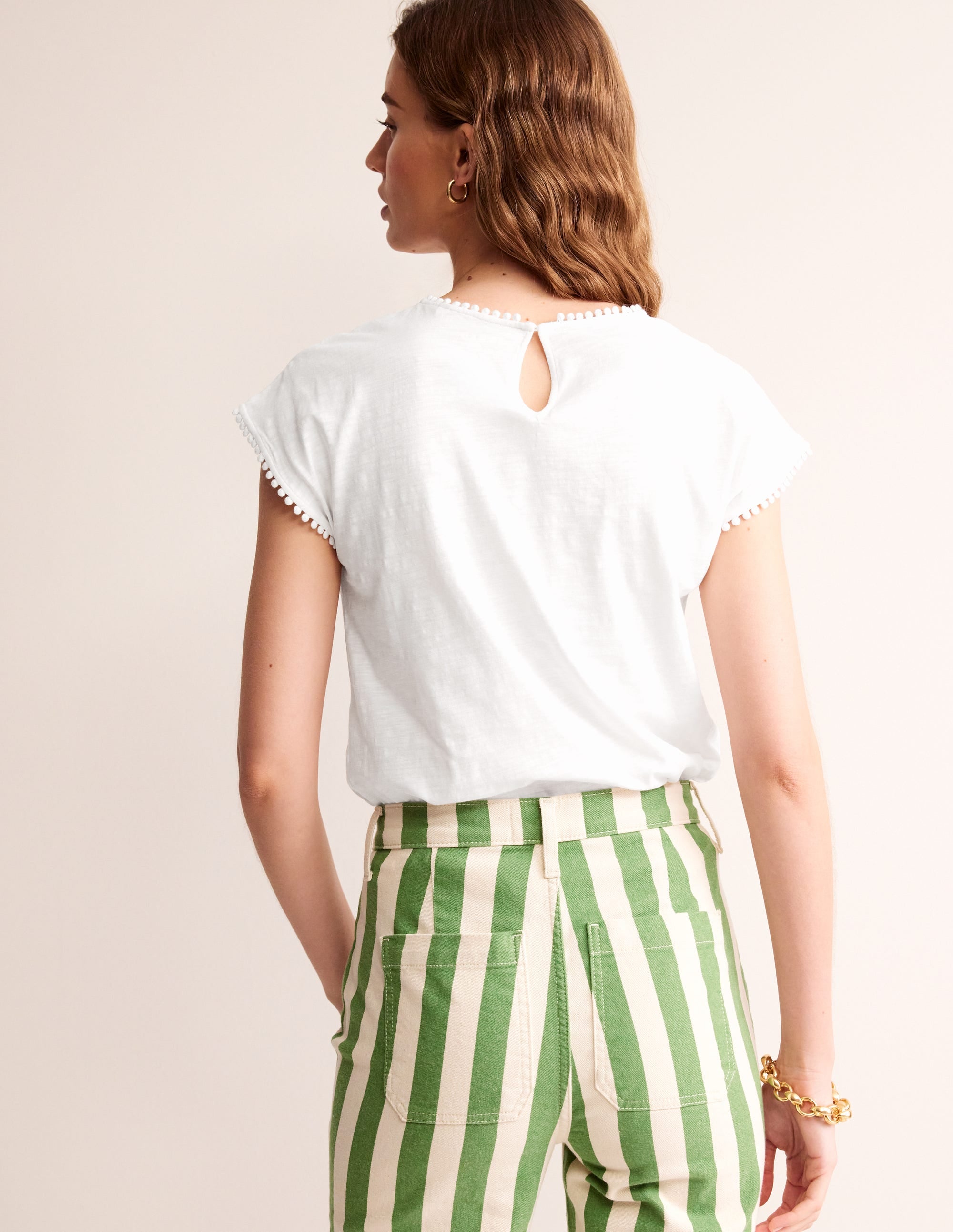  Sasha Broderie T-Shirt-White、mySite、ashleygrahame