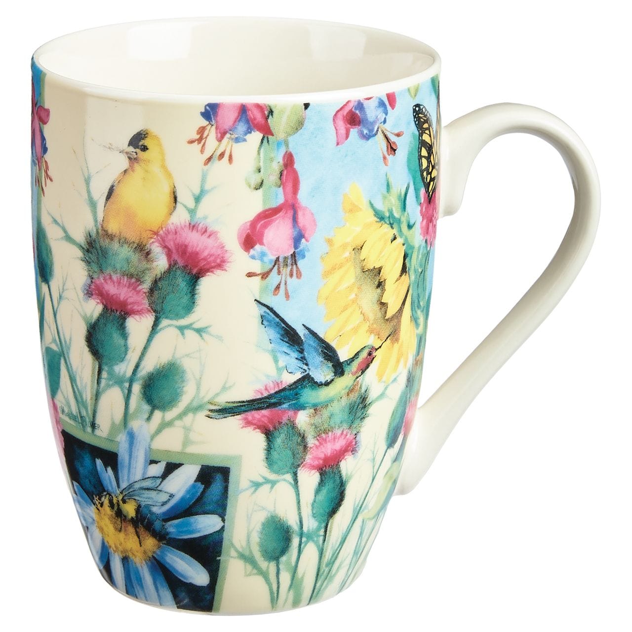 Look at the Birds Scripture Mug Inspirational Beautiful Bird Mug、mySite、g9winljtr