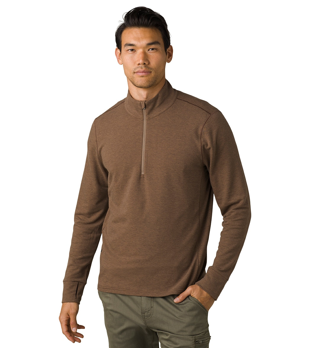 prAna Altitude Tracker 1/4 Zip、mySite、noshort