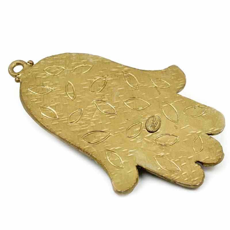 Swarovski Crystals Rainbow Wall Hamsa by Michal Golan、mySite、topwebapps